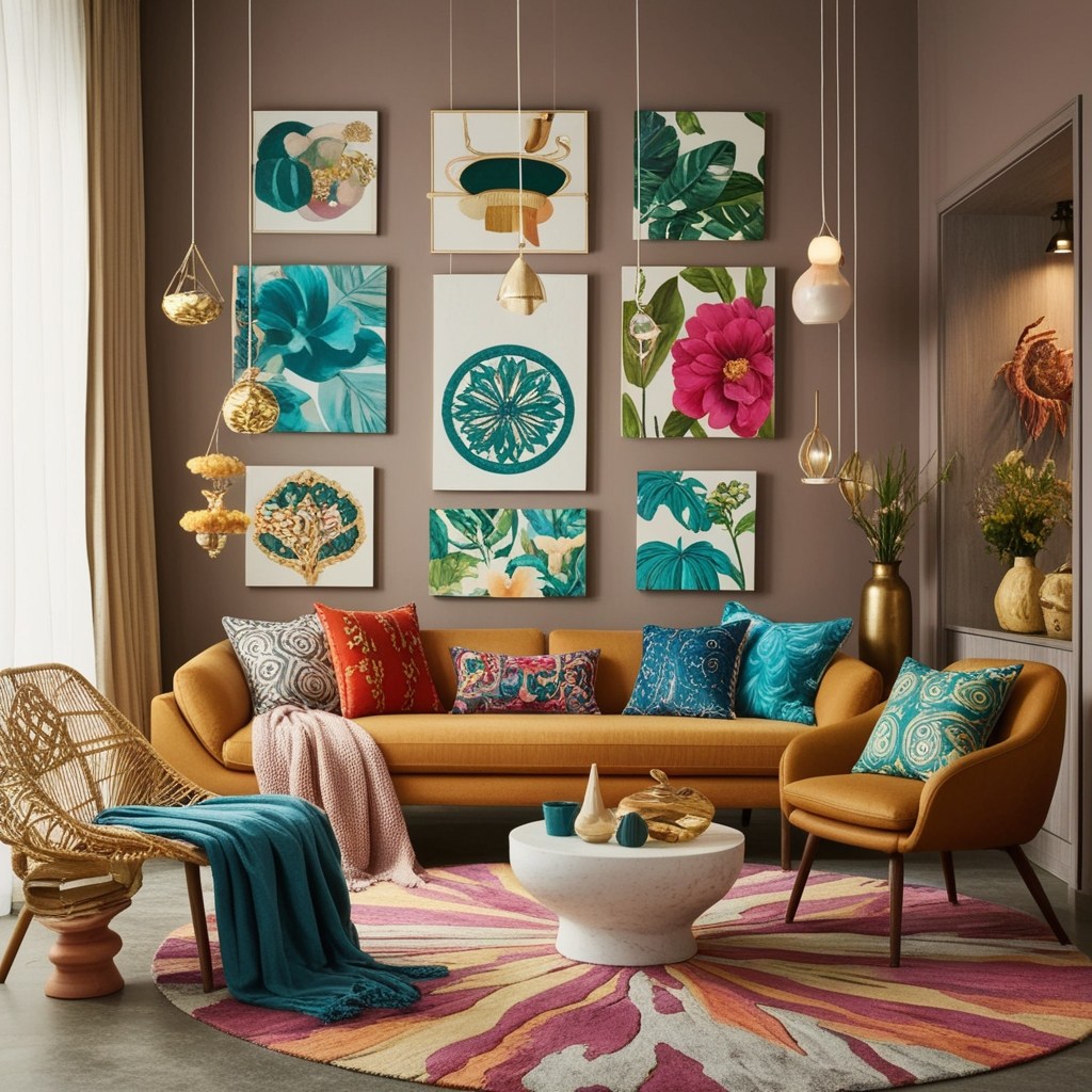 Top Boho Interior Design Ideas – Transform Your Space Today | Paintit.ai - 9