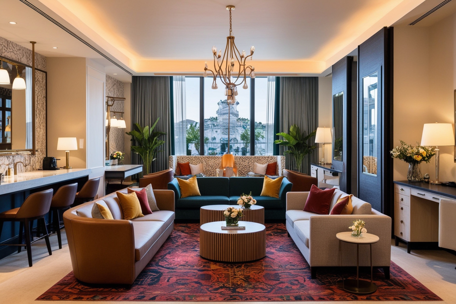 Boutique Hotel Interior Design Ideas: Expert Tips for a Functional and Stylish Workspace | Paintit.ai - 1