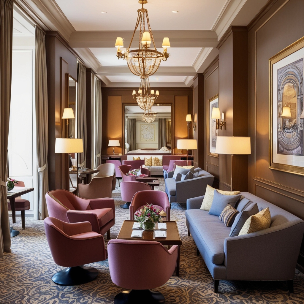 Boutique Hotel Interior Design Ideas: Expert Tips for a Functional and Stylish Workspace | Paintit.ai - 2