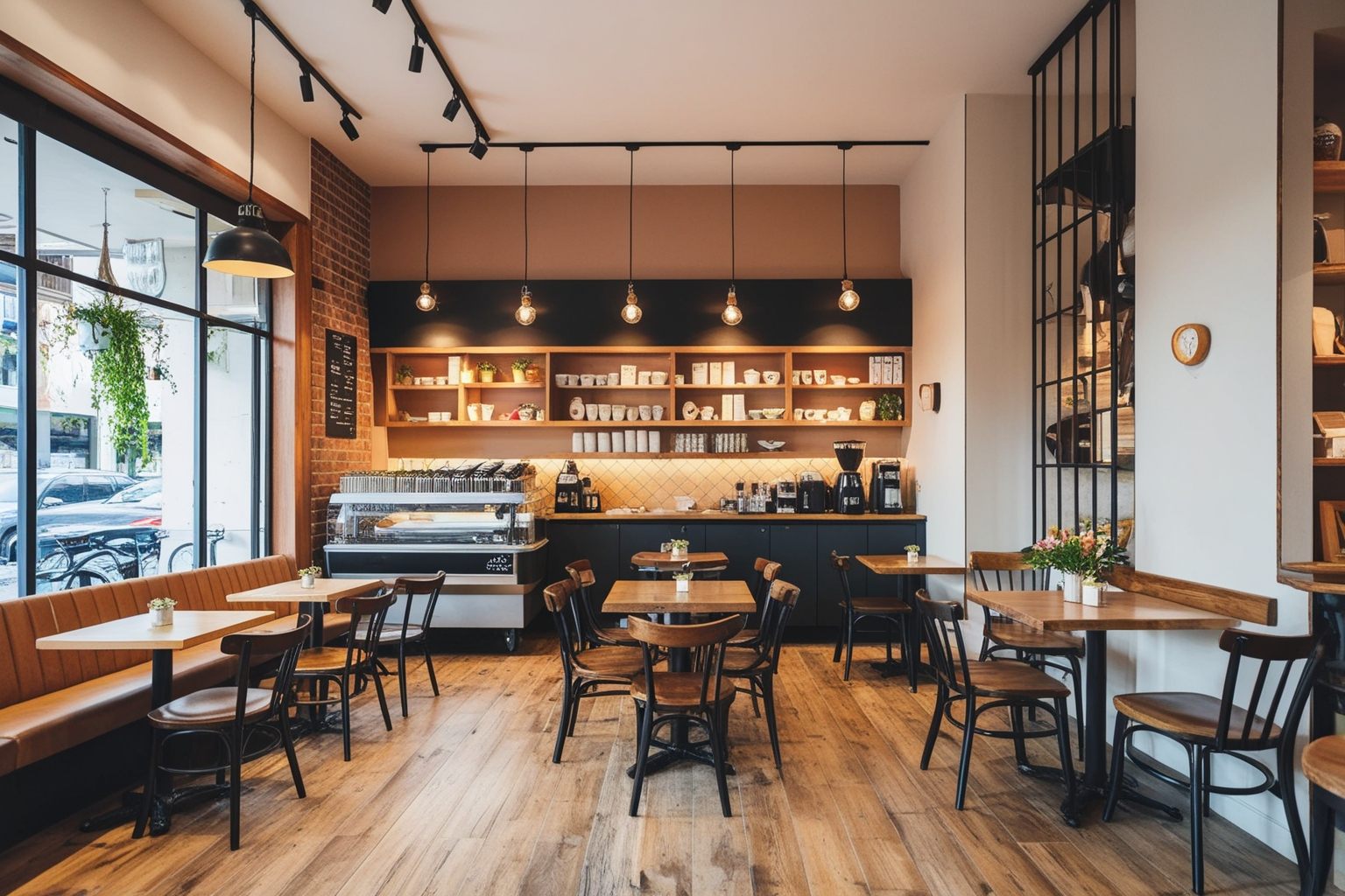 Best Cafe Shop Interior Design Ideas - Transform Your Space | Paintit.ai - 1