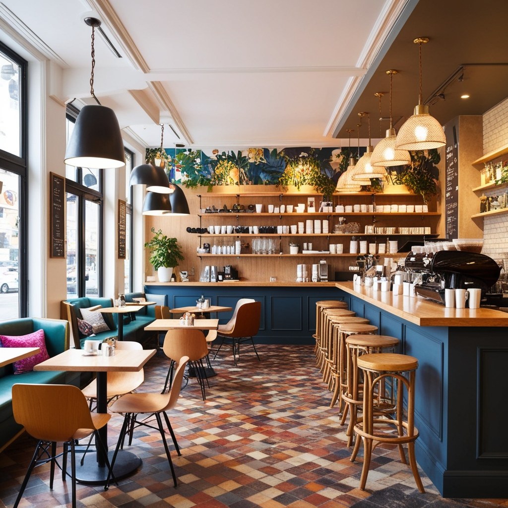 Best Cafe Shop Interior Design Ideas - Transform Your Space | Paintit.ai - 2