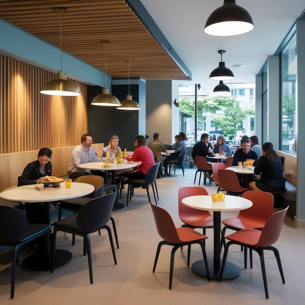 Best Cafeteria Interior Design Ideas - Discover Inspiring Solutions | Paintit.ai - 4