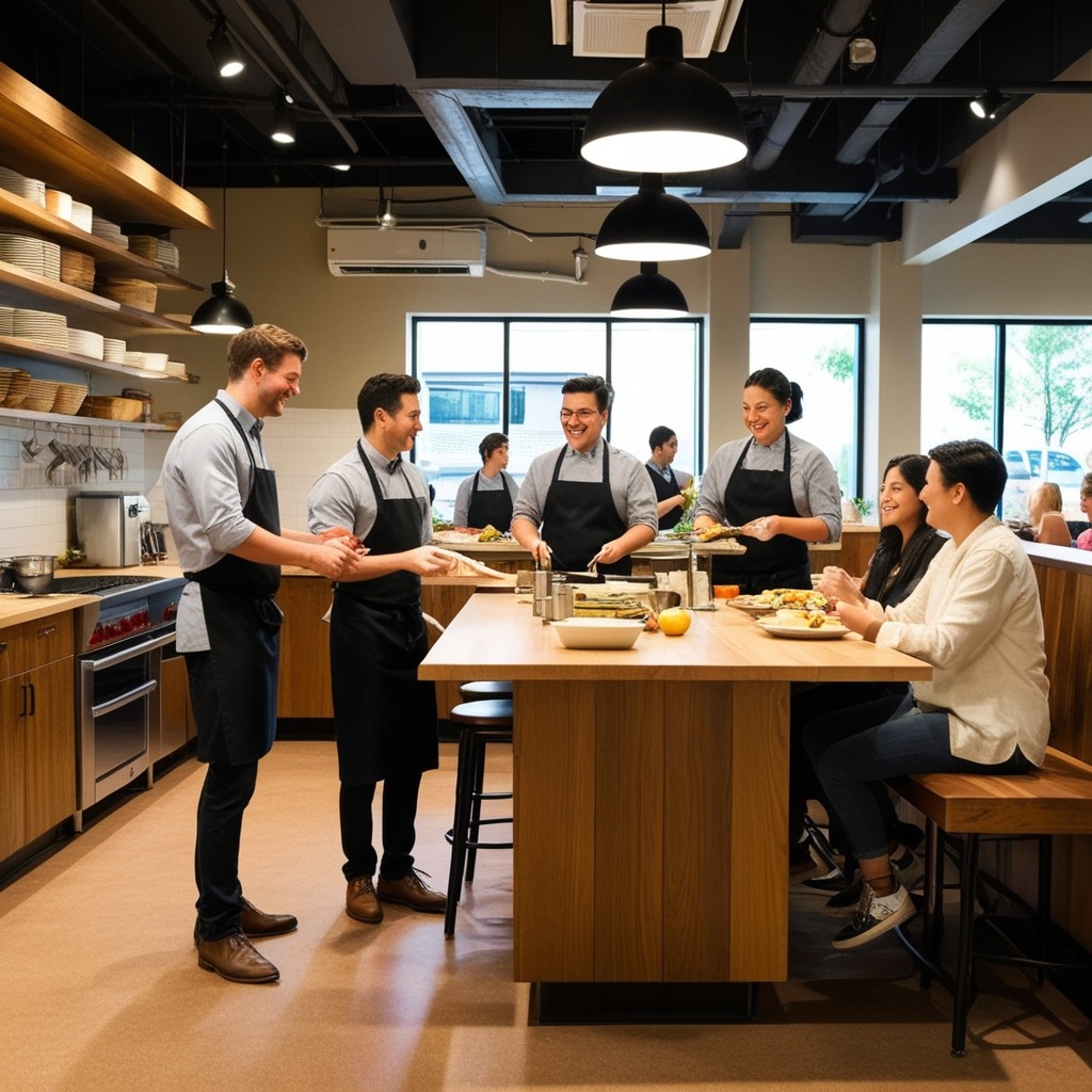 Best Cafeteria Interior Design Ideas - Discover Inspiring Solutions | Paintit.ai - 7