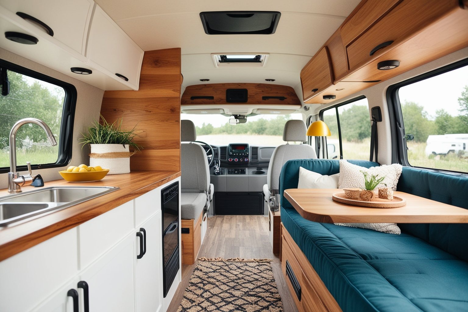 Best Camper Van Interior Design Ideas - Transform Your Van Today | Paintit.ai - 1