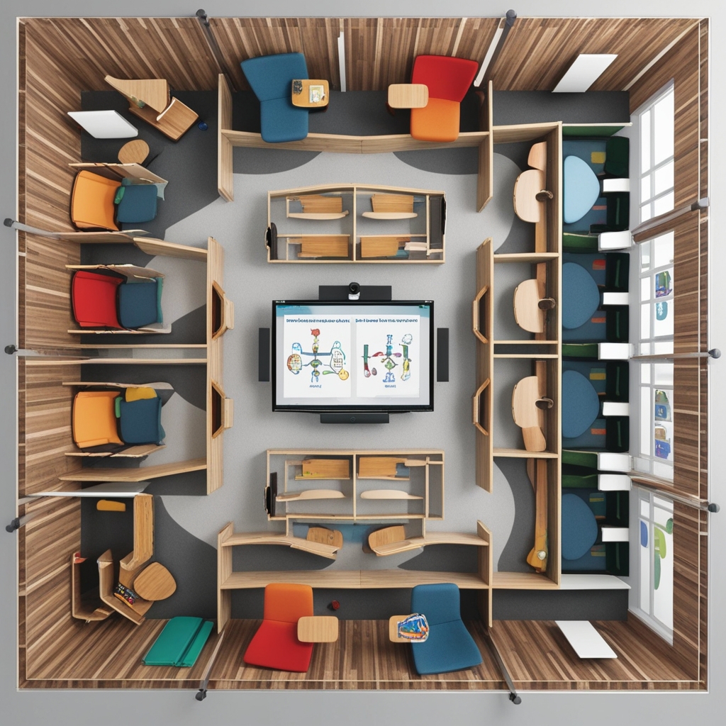 
Classroom Interior Design Ideas: Expert Tips for a Functional and Stylish Workspace | Paintit.ai
 - 4