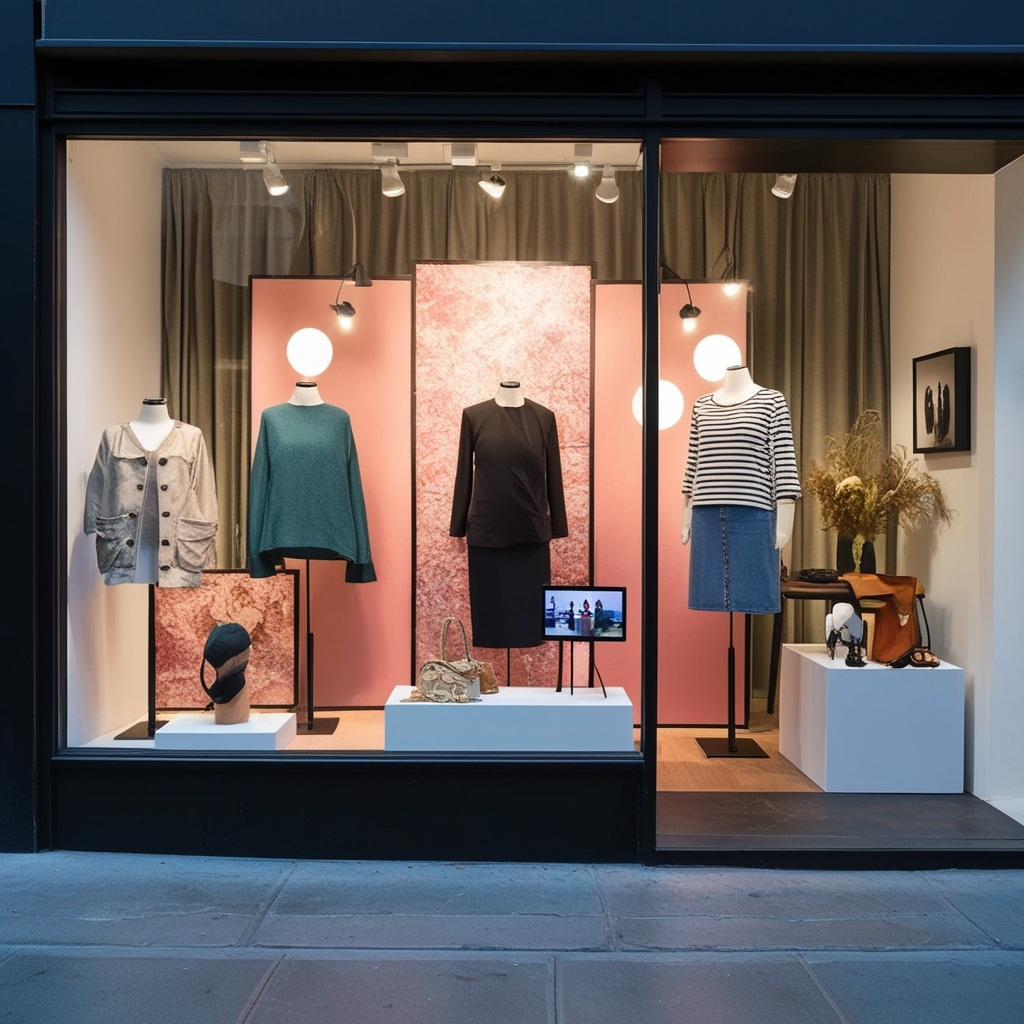 Top Cloth Shop Interior Design Ideas - Transform Your Store Now | Paintit.ai - 28