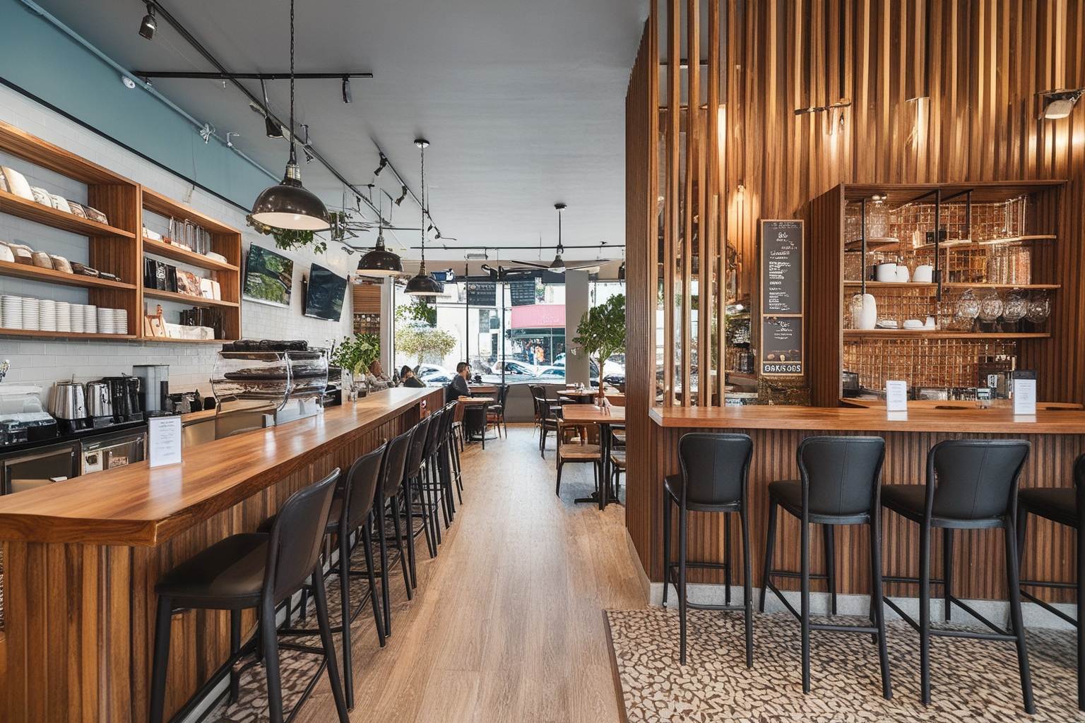 Top Coffee Shop Interior Design Ideas - Boost Your Café Style | Paintit.ai - 1
