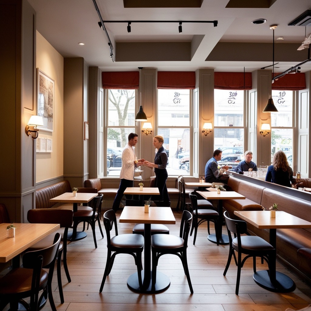 Top Coffee Shop Interior Design Ideas - Boost Your Café Style | Paintit.ai - 2