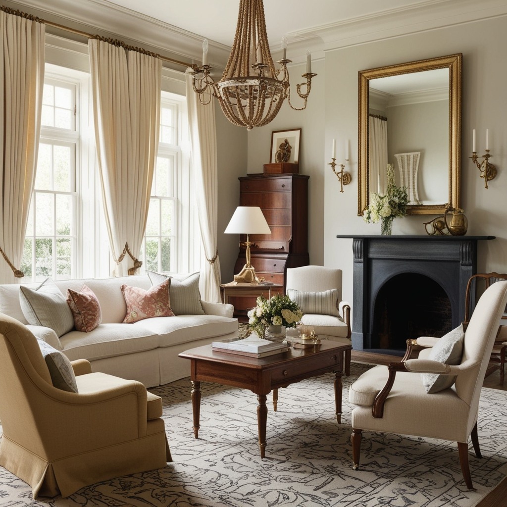 Top Colonial Interior Design Ideas | Get Inspired Now -  | Paintit.ai - 2