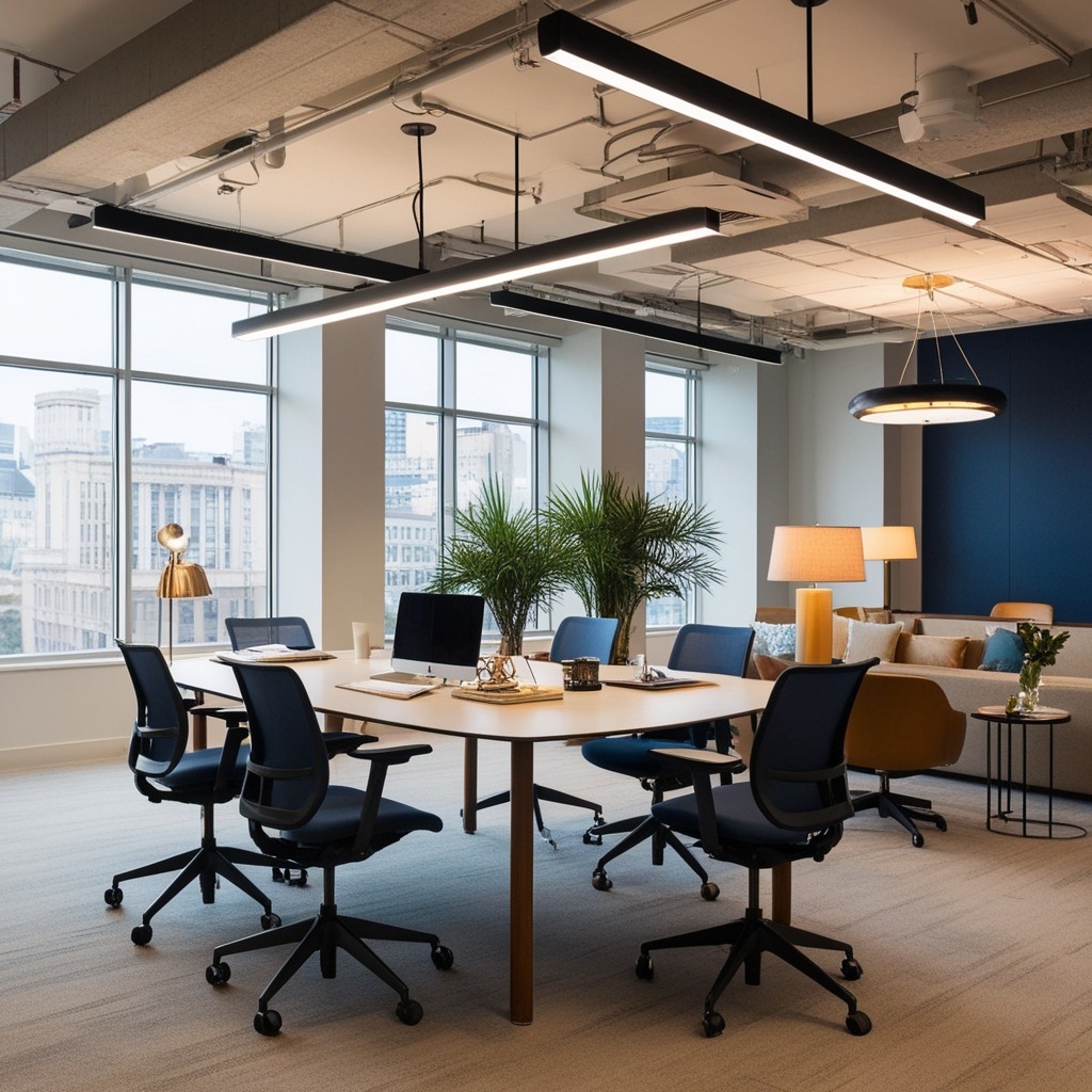 Top Commercial Office Interior Design Ideas – Transform Your Workspace | Paintit.ai - 5