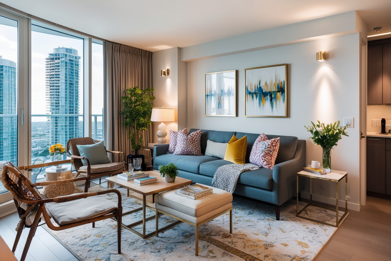 
Condo Interior Design Ideas: Expert Tips for a Functional and Stylish Workspace | Paintit.ai
 - 1