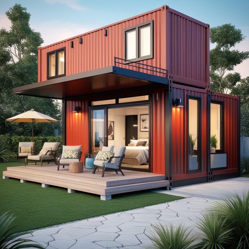Container Homes Interior Design Ideas: Expert Tips for a Functional and Stylish Workspace | Paintit.ai - 9