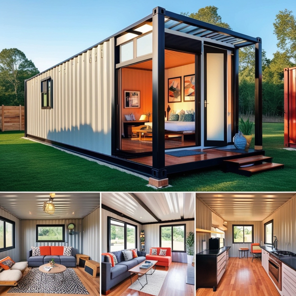 Container Homes Interior Design Ideas: Expert Tips for a Functional and Stylish Workspace | Paintit.ai - 2
