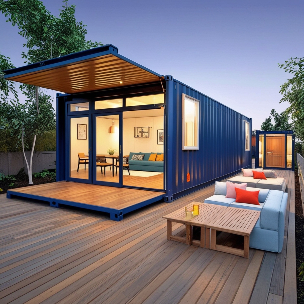Container Homes Interior Design Ideas: Expert Tips for a Functional and Stylish Workspace | Paintit.ai - 4