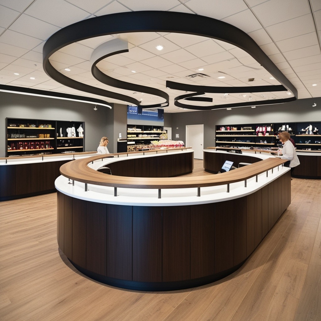 Best Cosmetic Shop Interior Design Ideas - Transform Your Beauty Store | Paintit.ai - 5