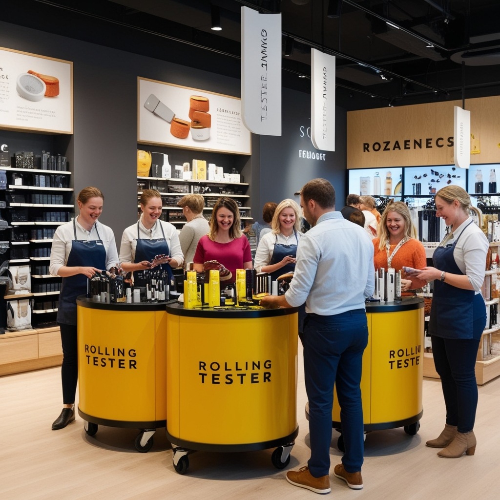 Best Cosmetic Shop Interior Design Ideas - Transform Your Beauty Store | Paintit.ai - 9