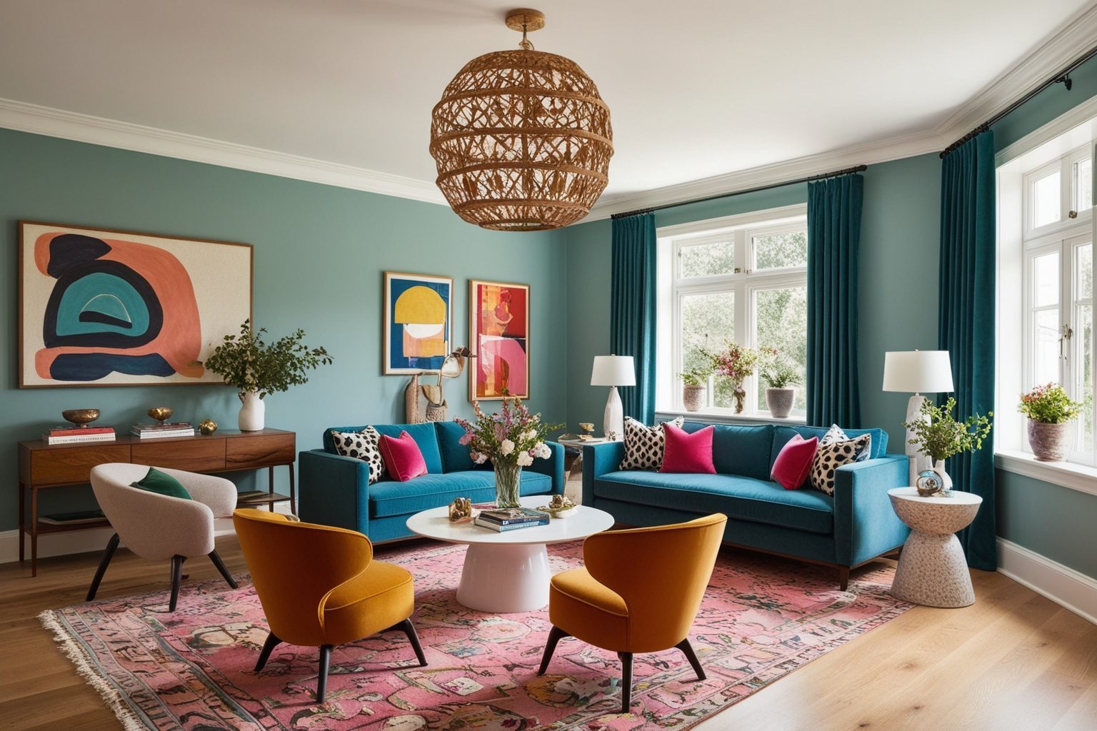 Top Creative Interior Design Ideas - Transform Your Space | Paintit.ai - 1