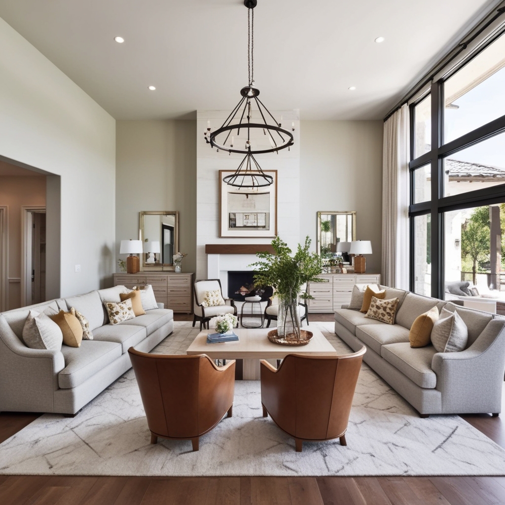 
Custom Home Interior Design Ideas: Expert Tips for a Functional and Stylish Workspace | Paintit.ai
 - 4