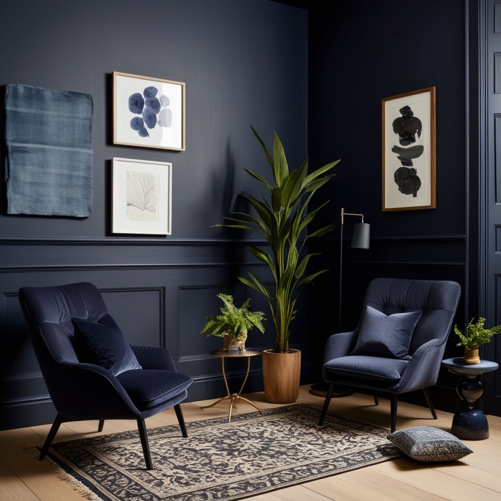Top Dark Interior Design Ideas To Transform Your Space | Paintit.ai - 3