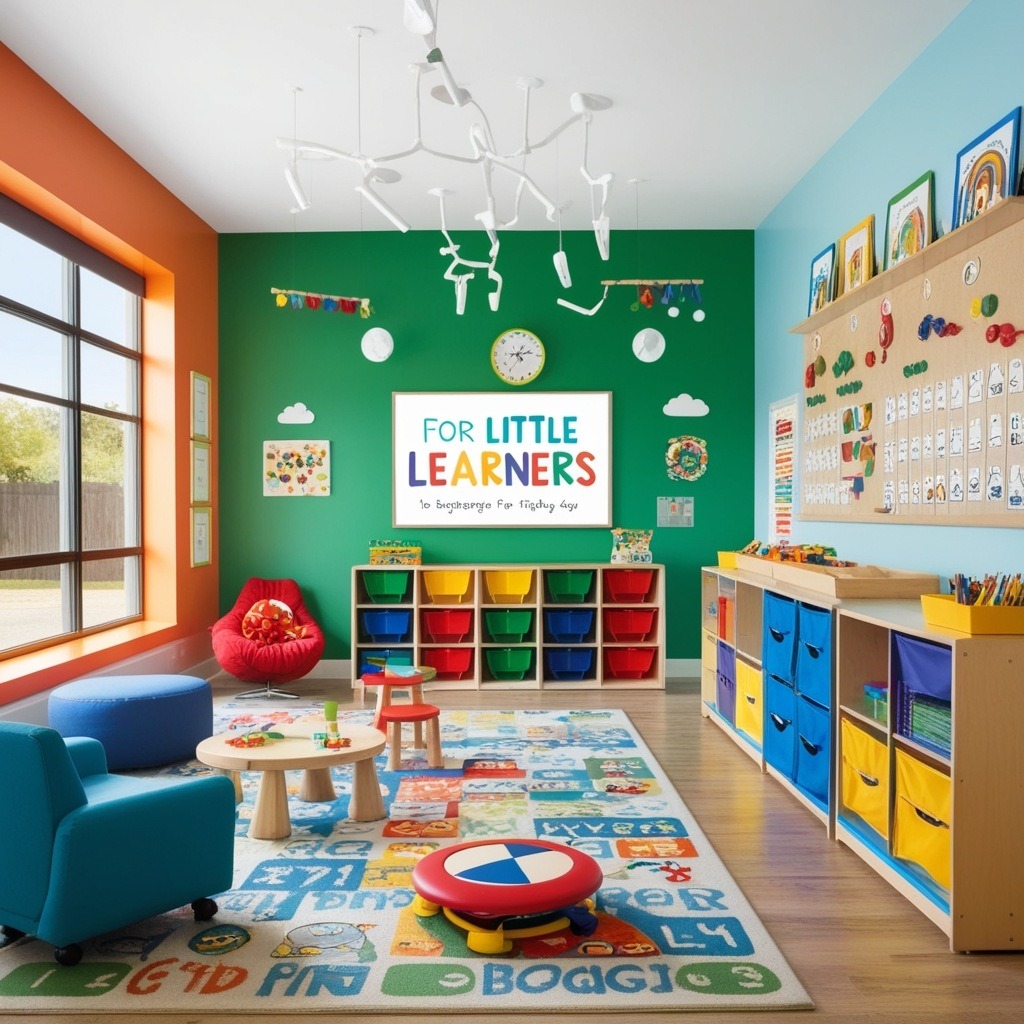 Best Daycare Kindergarten Play School Interior Design Ideas - Get Inspired | Paintit.ai - 2