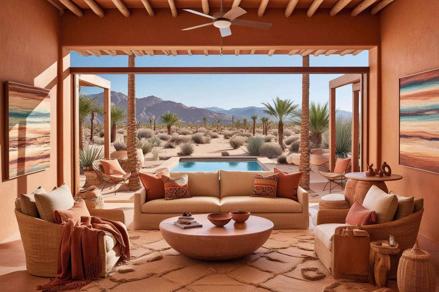 Best Desert Interior Design Ideas to Inspire Your Home | Paintit.ai - 1