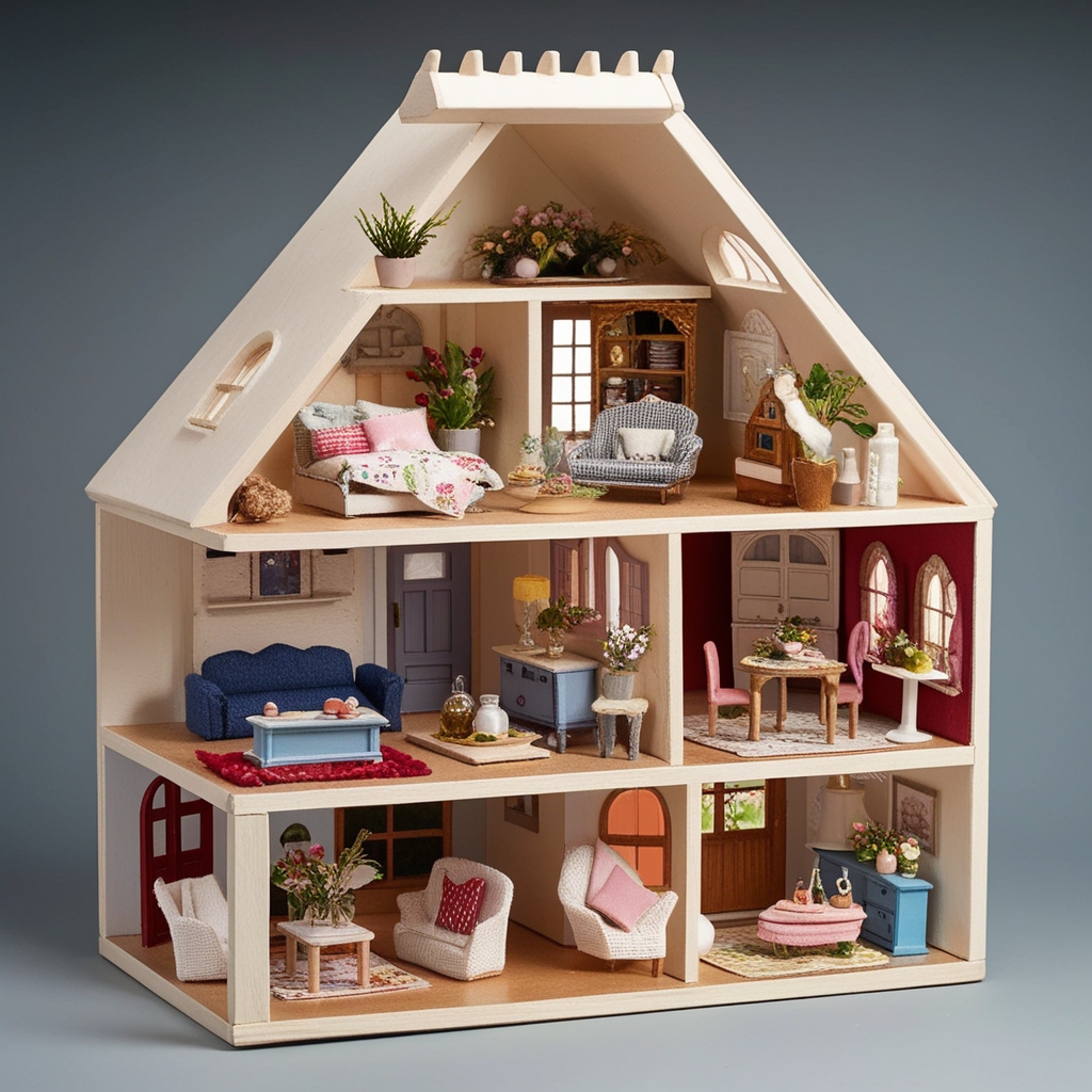 
Dollhouse Interior Design Ideas: Expert Tips for a Functional and Stylish Workspace | Paintit.ai
 - 2