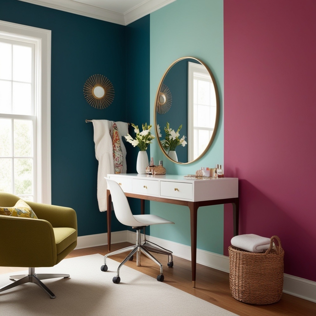 Best Dressing Table Interior Design Ideas - Explore Modern Vanity Inspiration | Paintit.ai - 16