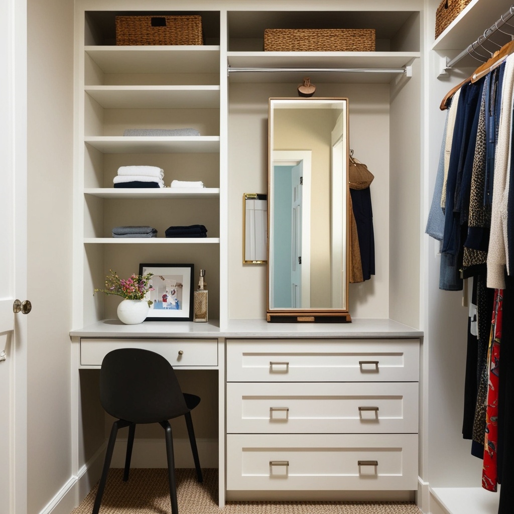 Best Dressing Table Interior Design Ideas - Explore Modern Vanity Inspiration | Paintit.ai - 8