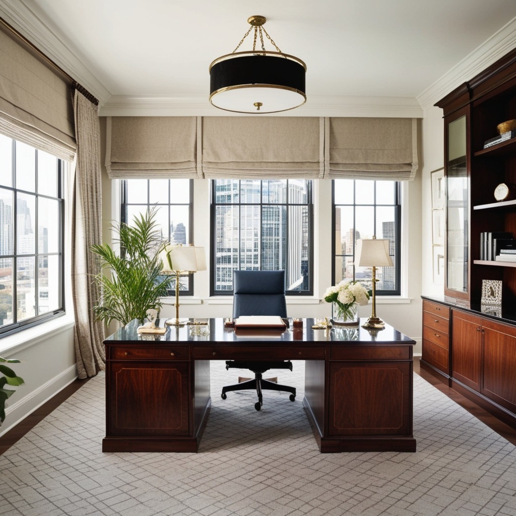 Best Executive Office Interior Design Ideas - Elevate Your Workspace | Paintit.ai - 2