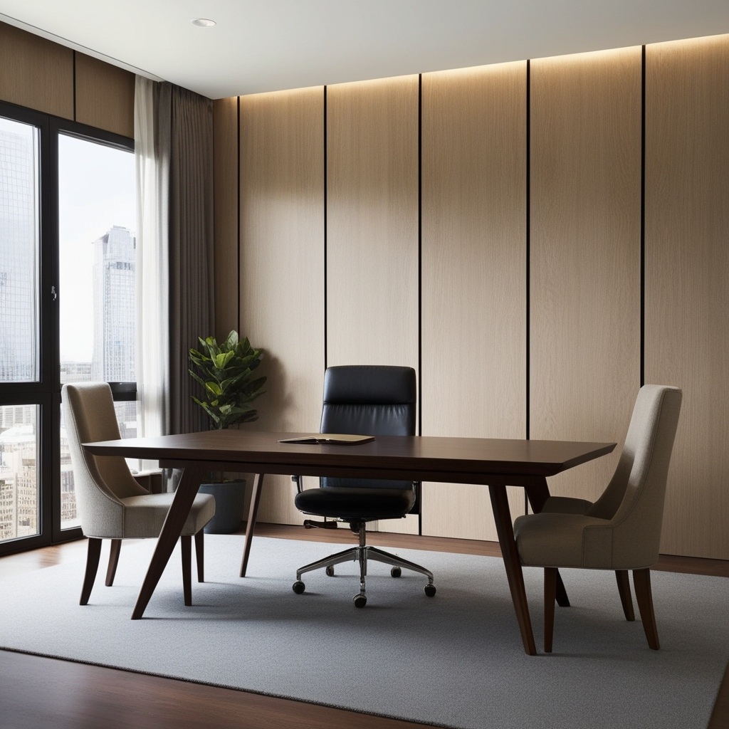 Best Executive Office Interior Design Ideas - Elevate Your Workspace | Paintit.ai - 4