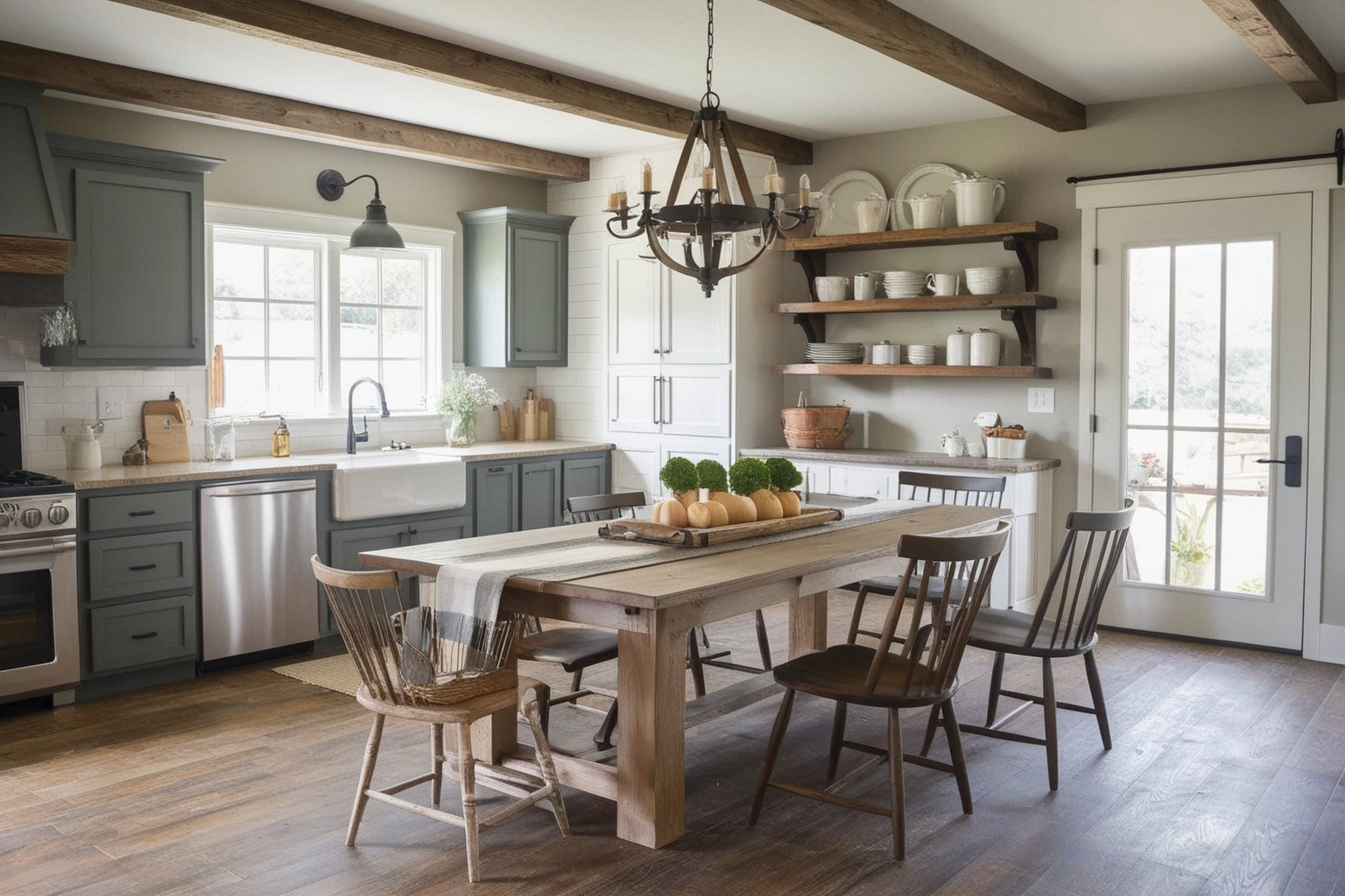 Best Farmhouse Interior Design Ideas - Explore Now | Paintit.ai - 1