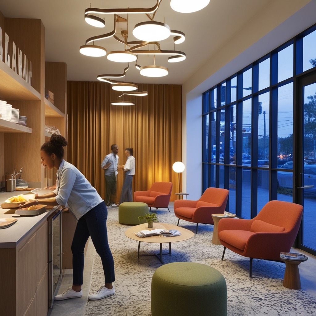 Best Fast Food Interior Design Ideas - Transform Your Space | Paintit.ai - 45