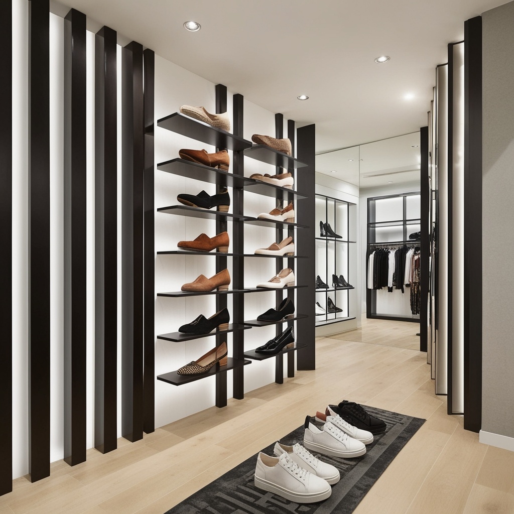 Best Footwear Shop Interior Design Ideas - Discover Trending Shoe Store Inspirations | Paintit.ai - 11