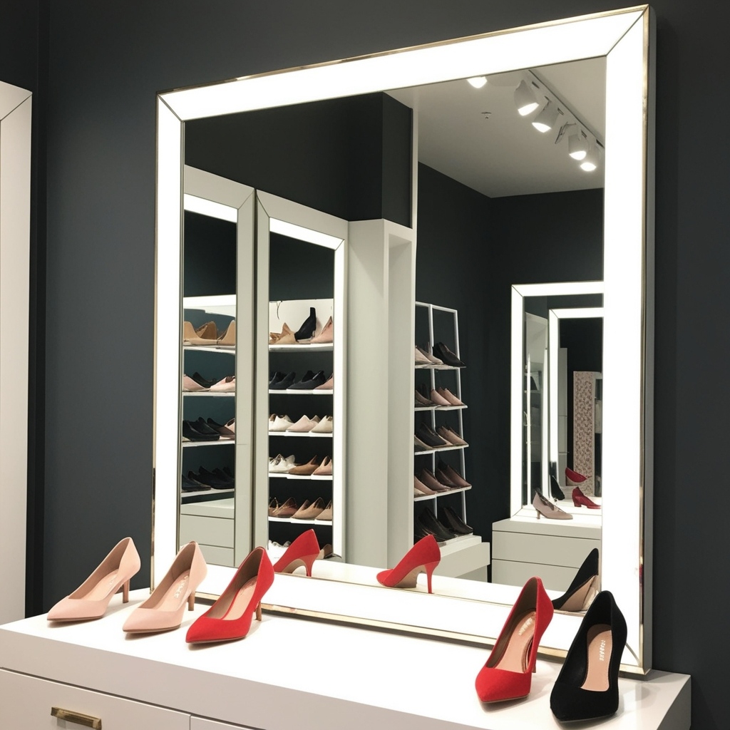 Best Footwear Shop Interior Design Ideas - Discover Trending Shoe Store Inspirations | Paintit.ai - 14