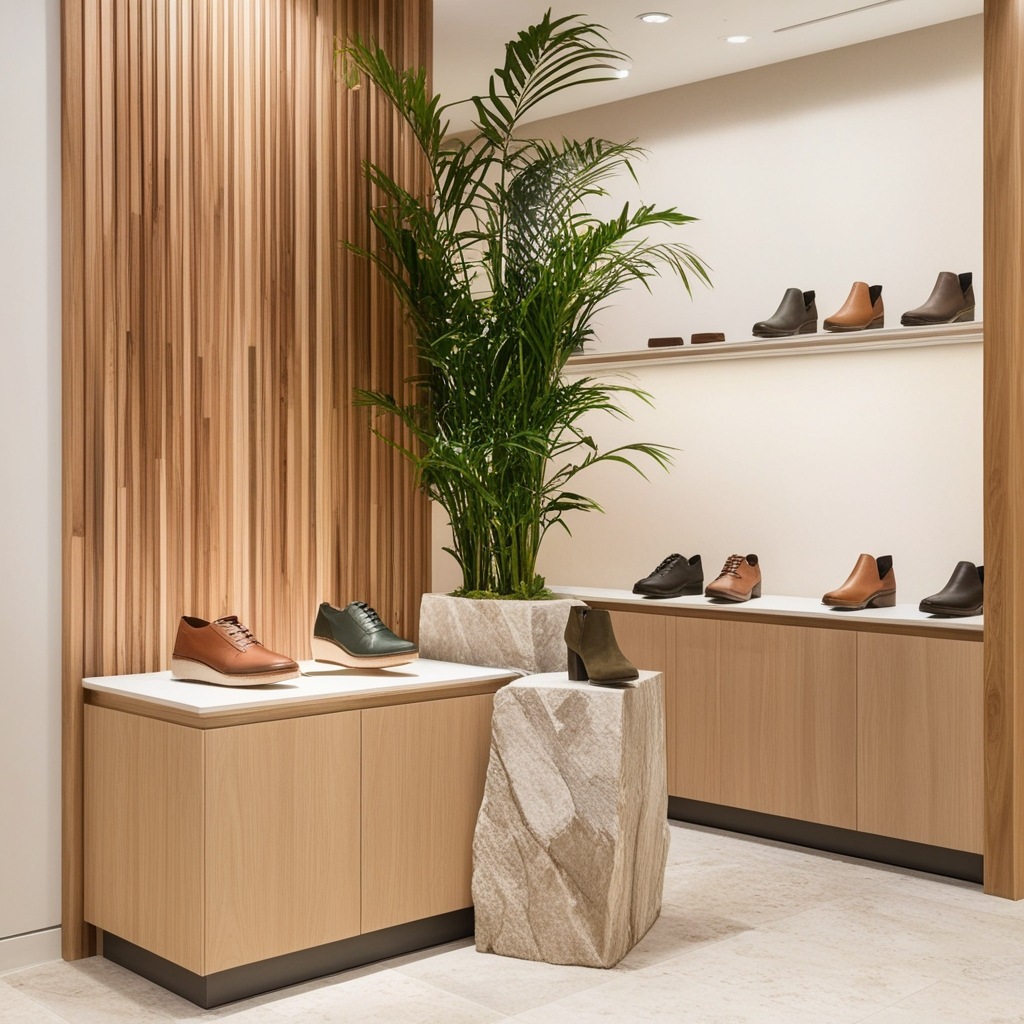 Best Footwear Shop Interior Design Ideas - Discover Trending Shoe Store Inspirations | Paintit.ai - 15