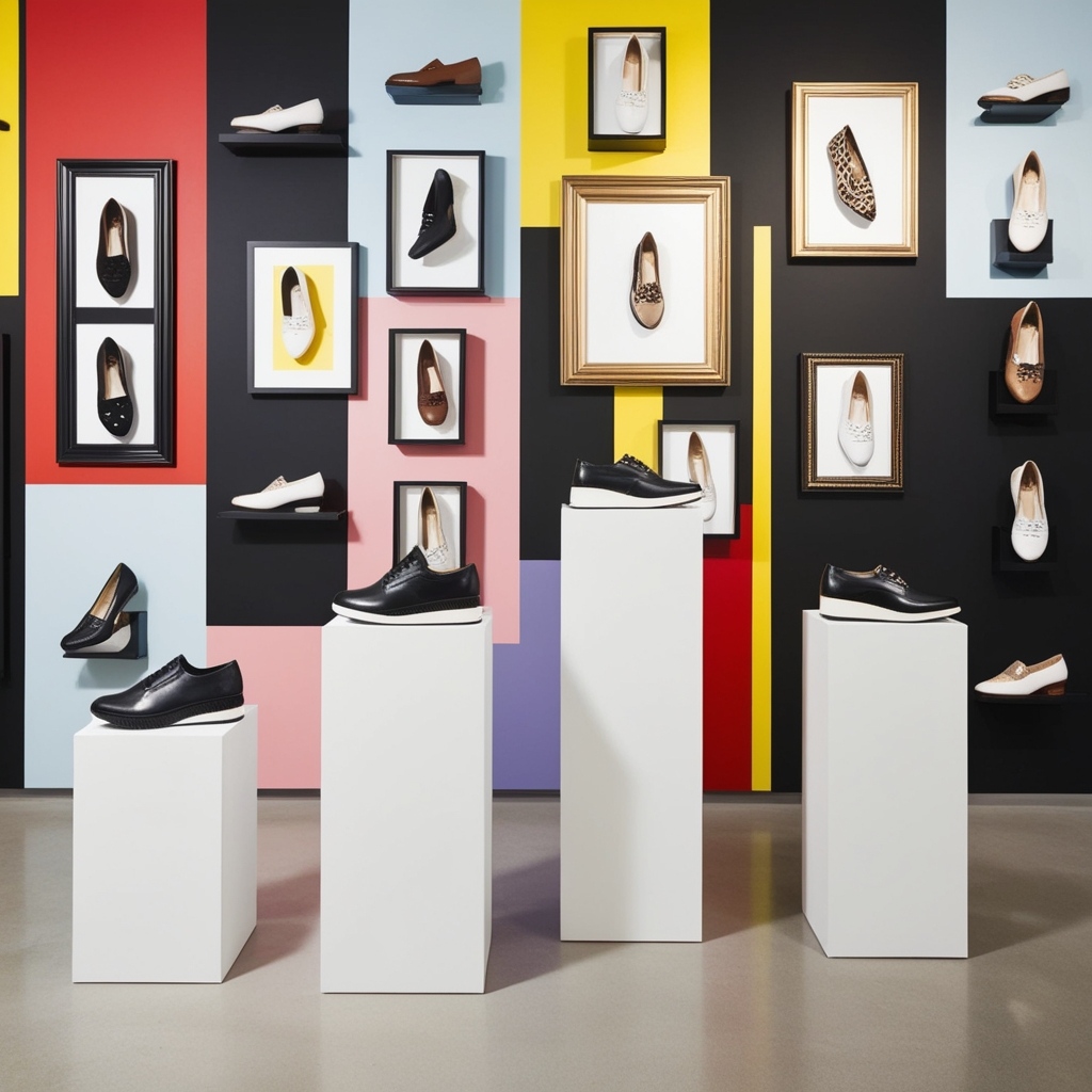 Best Footwear Shop Interior Design Ideas - Discover Trending Shoe Store Inspirations | Paintit.ai - 18