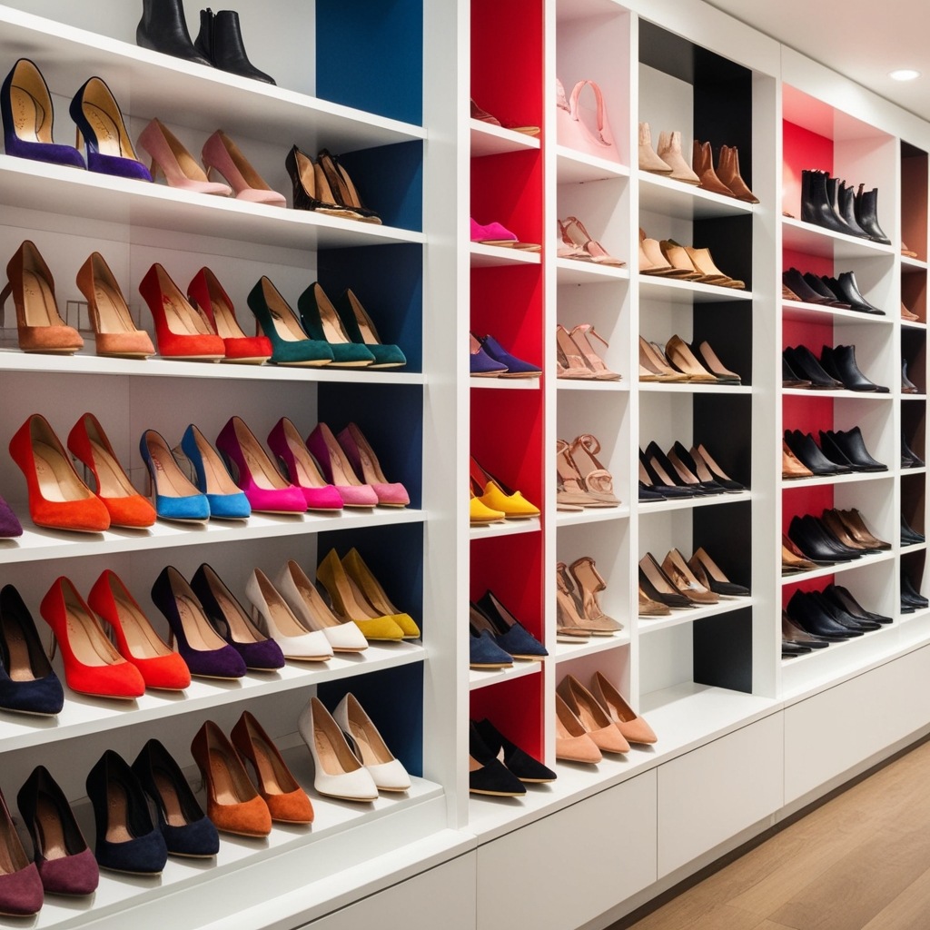Best Footwear Shop Interior Design Ideas - Discover Trending Shoe Store Inspirations | Paintit.ai - 23