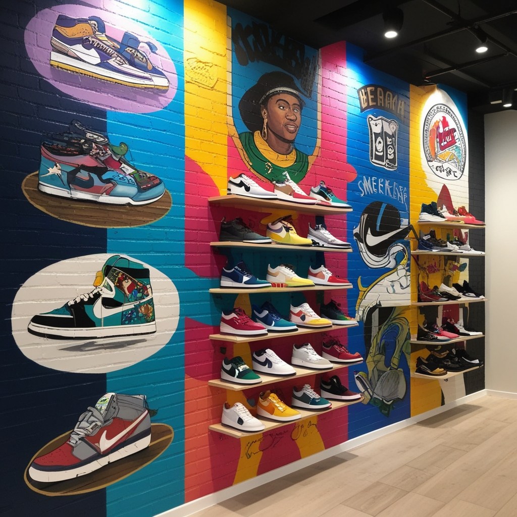 Best Footwear Shop Interior Design Ideas - Discover Trending Shoe Store Inspirations | Paintit.ai - 24