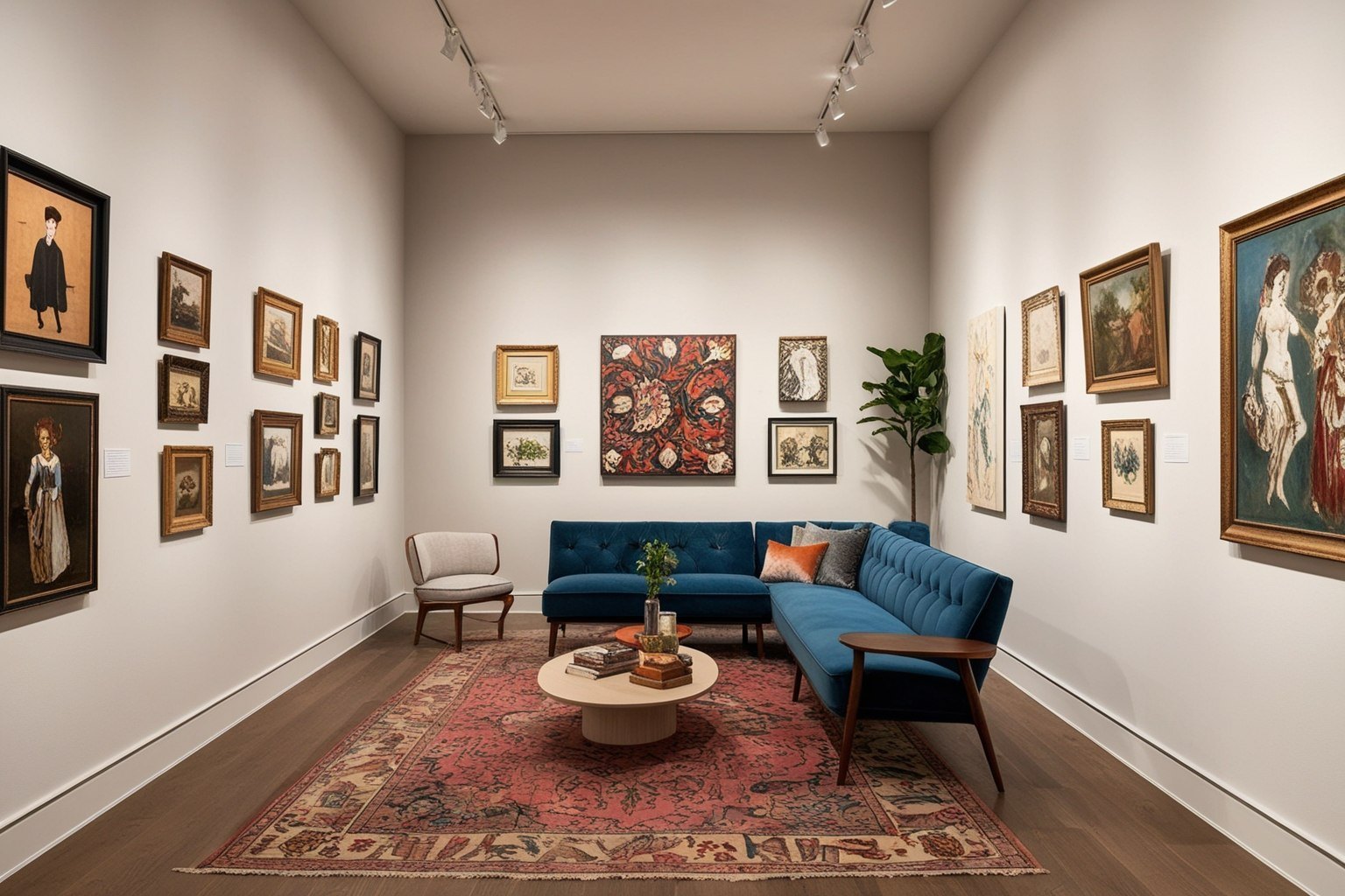 Best Gallery Interior Design Ideas - Explore Stunning Inspiration | Paintit.ai - 1