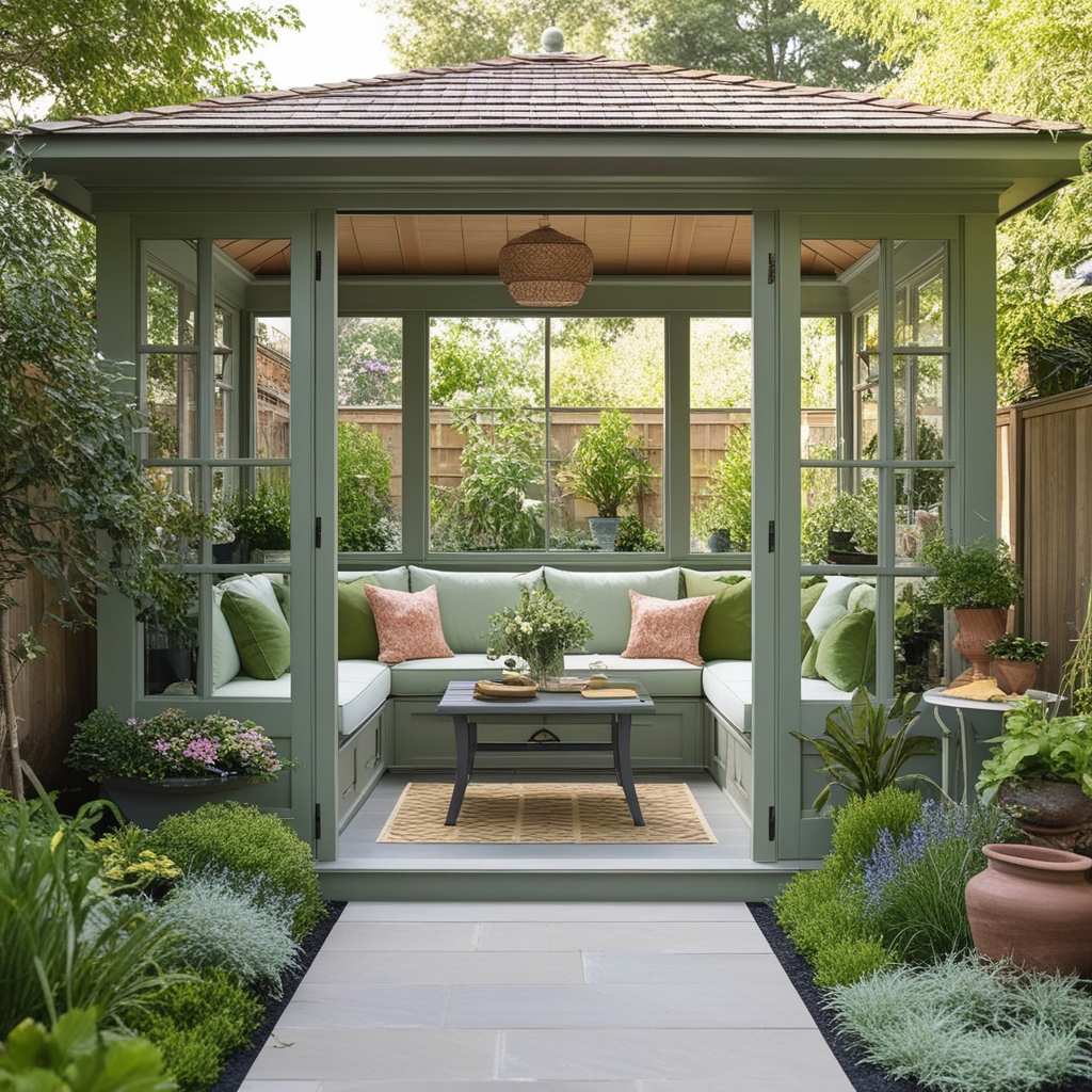 
Garden Room Interior Design Ideas: Expert Tips for a Functional and Stylish Workspace | Paintit.ai
 - 2