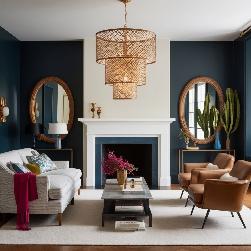 Top Glam House Interior Design Ideas - Transform Your Space | Paintit.ai - 8