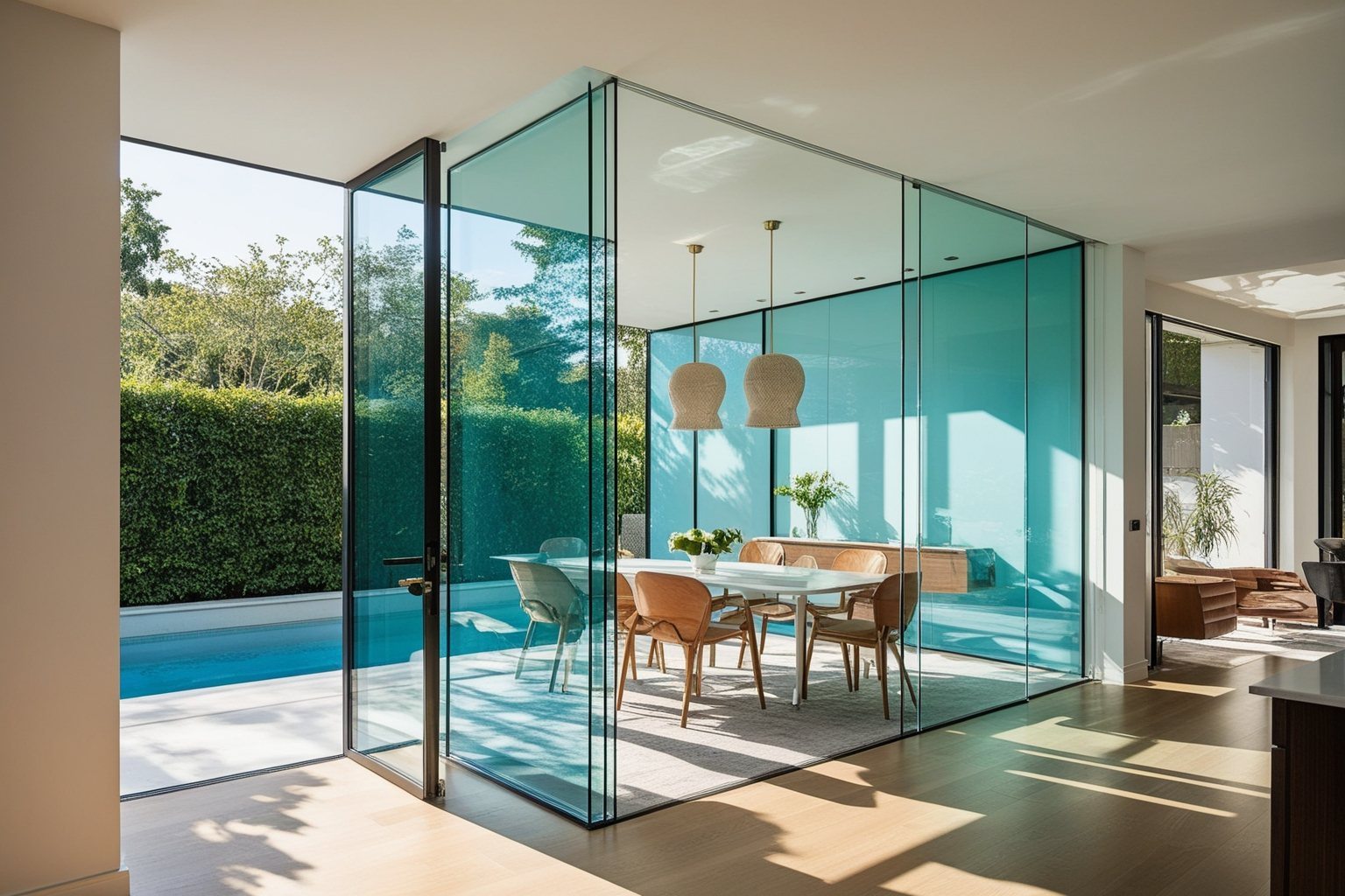 Best Glass Interior Design Ideas - Elevate Your Space | Paintit.ai - 1