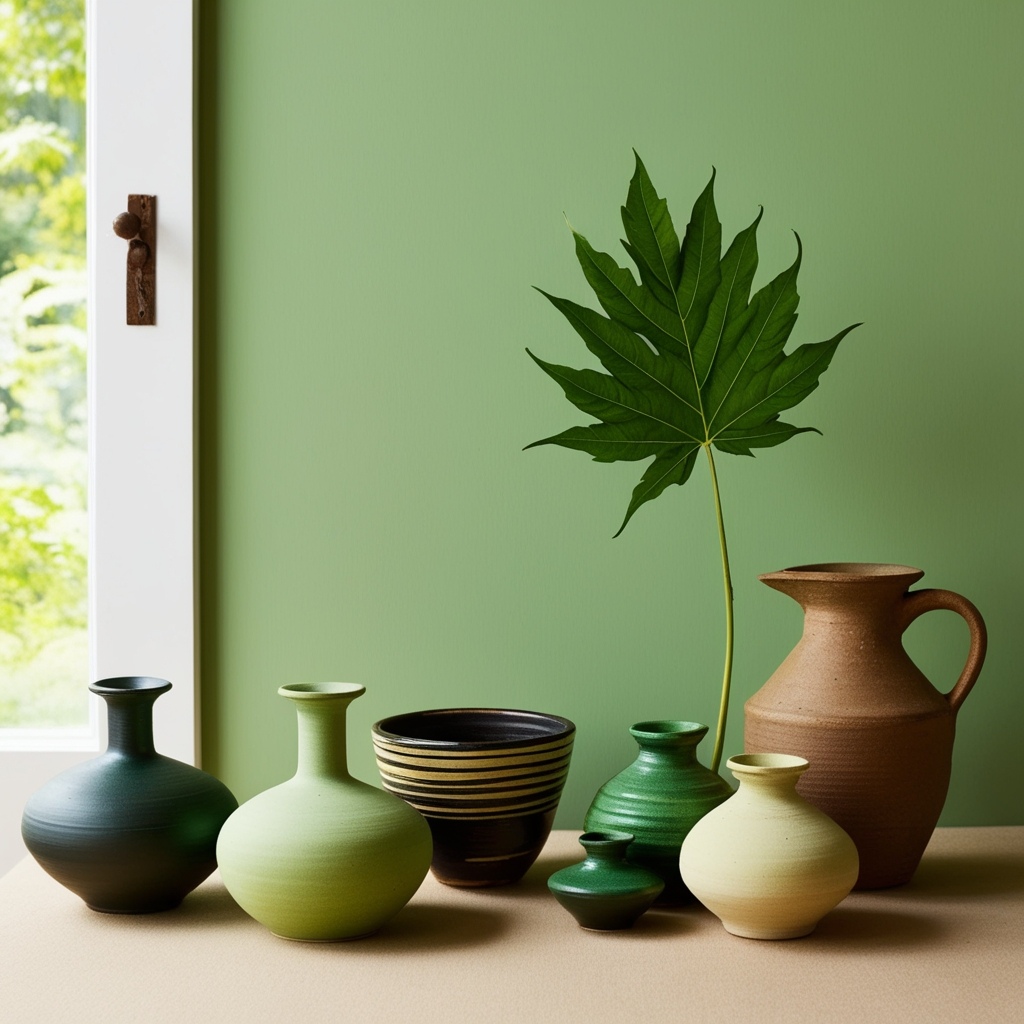 Top Green Interior Design Ideas - Get Inspired | Paintit.ai - 7