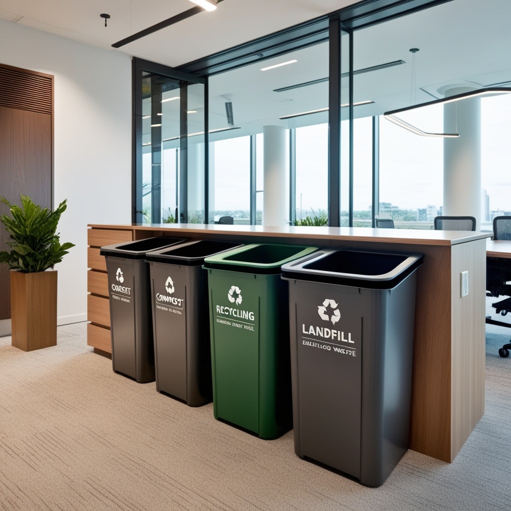 Best Green Office Interior Design Ideas - Transform Your Workspace | Paintit.ai - 21