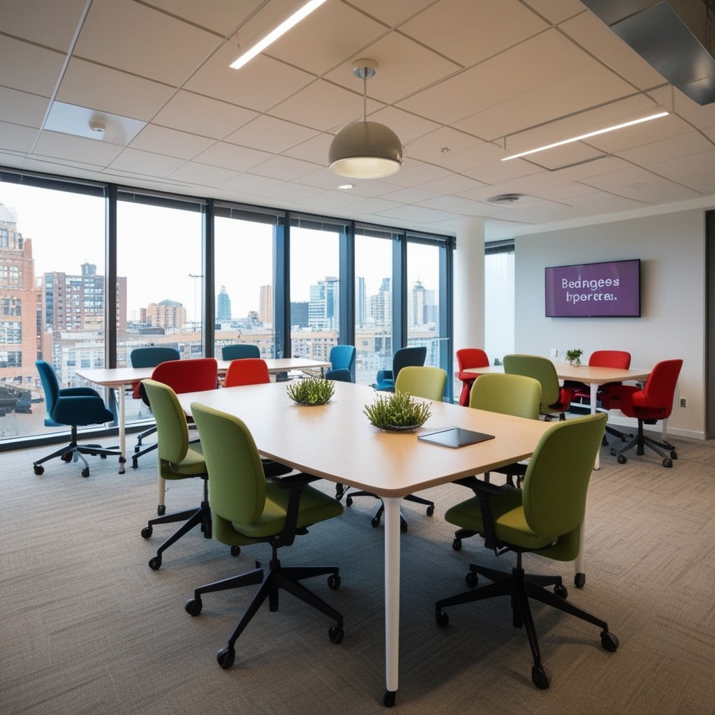 Best Green Office Interior Design Ideas - Transform Your Workspace | Paintit.ai - 10