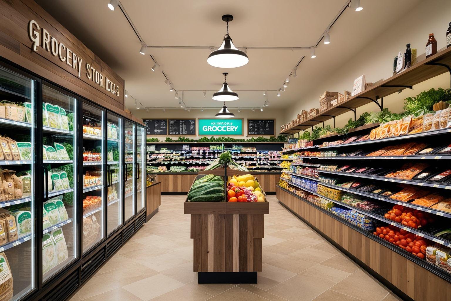 Best Grocery Store Ideas - Interior Design Tips | Paintit.ai - 1