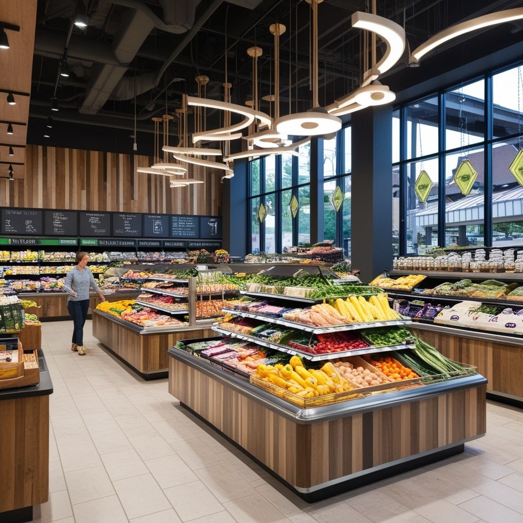 Best Grocery Store Ideas - Interior Design Tips | Paintit.ai - 2