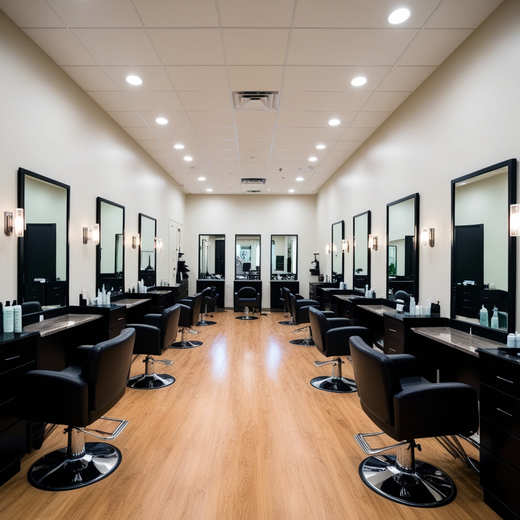 
Hair Salon Interior Design Ideas: Expert Tips for a Functional and Stylish Workspace | Paintit.ai
 - 4