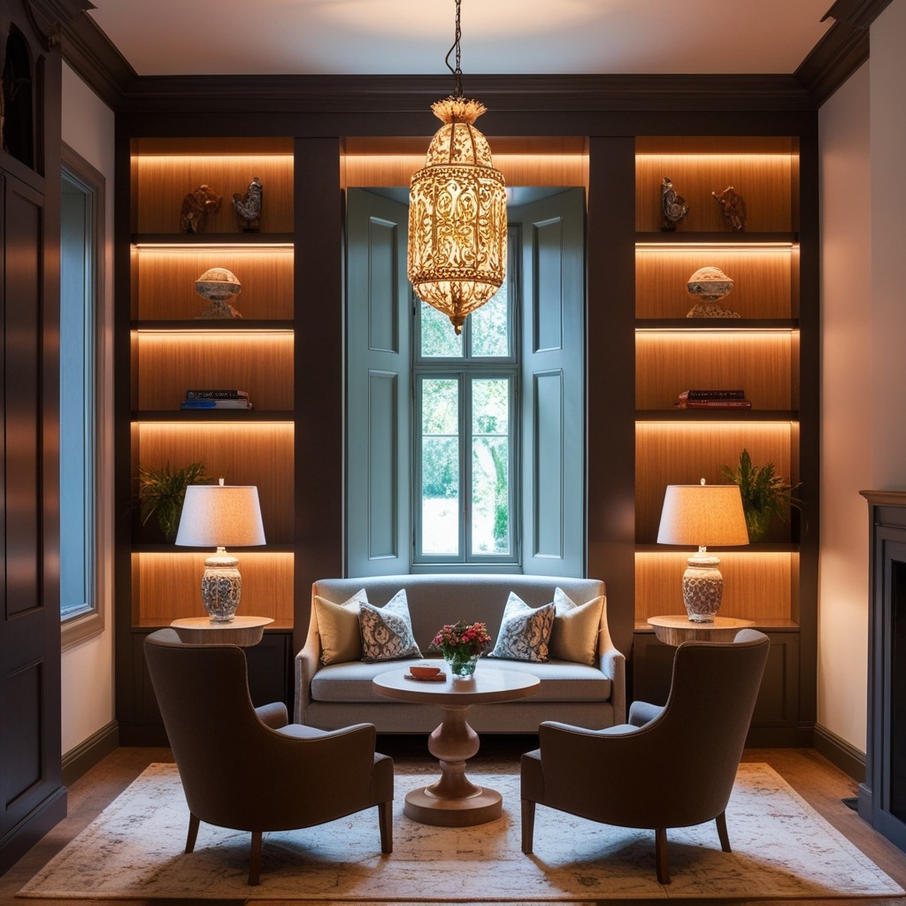 Top Hall Interior Design Ideas India - Transform Your Space | Paintit.ai - 8