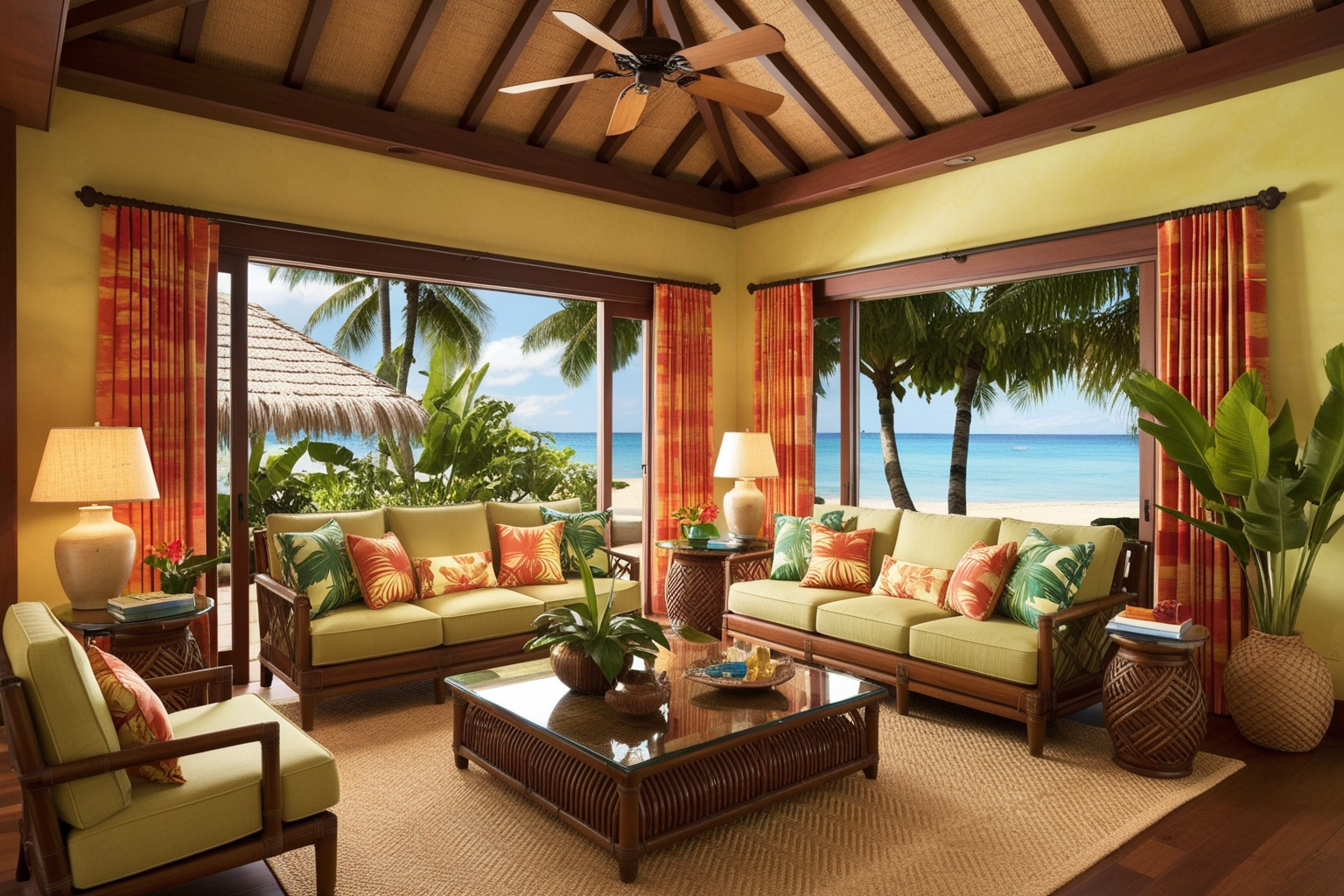 Hawaiian Interior Design Ideas: Expert Tips for a Functional and Stylish Workspace | Paintit.ai
- 1